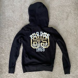 VS PINK Purdue Black Hoodie
